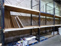 Pallet rack - 42 ft wide x 13.5 ft high x 46 in de
