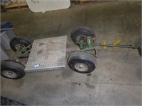 Heavy duty industrial cart