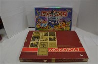 Disney Edition Monopoly Game&Vintage Monopoly