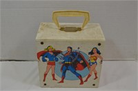 Super Heros 45RPM Record Box