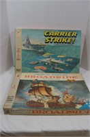 Vintage Carrier Strike Game&Broadside Naval Battle