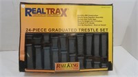 NIB-Real Trax 24 Pc Graduated Trestle Set