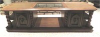 Coffee table H 16" L 62" D 22"