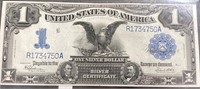1899 $1 Black Eagle CRISP UNCIRCULATED Note
