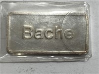 Rare BACHE Securities Co.  Historical Bar 1 oz
