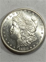 1880 LARGE S Crisp BU PL Morgan Dollar