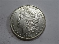 1882 P Au Grade Morgan Silver Dollar