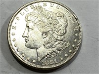 1881 o Better Date BU Garde Morgan Dollar
