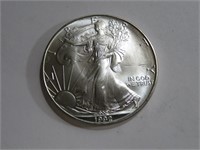 1992 US Silver Eagle Better Date