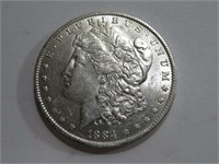 1884 O BU Grade Morgan Silver Dollar