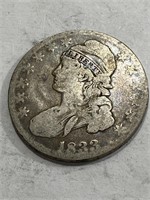 1833 Bust Half Dollar Late Colonial Date