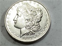 1883 o Morgan Silver Dollar