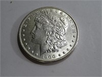 1900 P BU Grade Morgan Silver Dollar