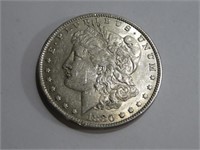 1880 O Better Date AU Grade Morgan Dollar