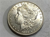 1888 P Crisp Clean BU Morgan Silver Dollar