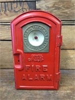 Original Cast Iron Fire Alarm Box