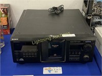 SONY COMPACT DISC PLAYER MODEL CDP-CX400 TESTED