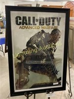 2014 CALL OF DUTY ADVANCED WARFARE GAMING POSTER