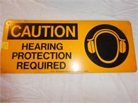 "CAUTION" Sign -Plastic