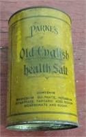 Parkes Health Salts Hamilton Canada Tin