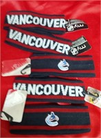 NHL Vancouver Canucks Headband Lot