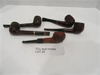 LOT OF 5 ESTATE TOBACCO PIPES