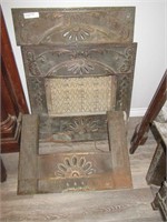 ANTIQUE WALL MOUNT ELECTRIC FIREPLACE