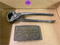 Winchester Pinchers & Belt Buclle