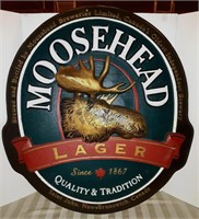 Moosehead Lager Sign
