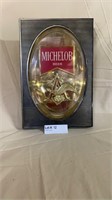 Enclosed Michelob Eagle Beer Advertising Plaque