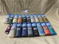 19pc Gallery Glass Colored Staining Liquids