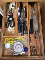 Kitchen Knives and More (two drawers)