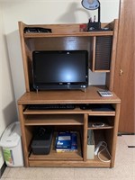 Computer Desk (no contents) (not real wood)