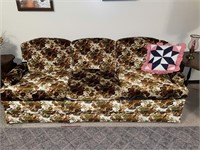 Vintage Hide-a-bed Couch (LOCATED IN BASEMENT)