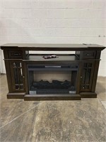 Good Condition Baylor Fireplace Console MSRP $599