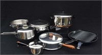 Stainless Pots & Pans, Teflon Flat Grills