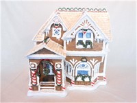 Byer's Choice Traditions Faux Gingerbread House