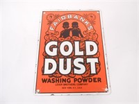 Fairbanks Gold Dust Washing Powder Sign