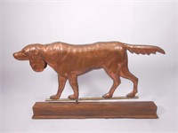 Copper Dog Weathervane