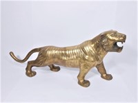 Brass Tiger Figure