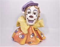 Russell Keich Ceramic Clown Bust 1983