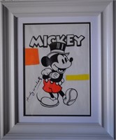 Attributed to Andy Warhol Original Mickey