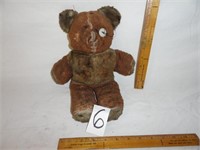 Vintage stuffed bear-11"