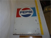 Pepsi metal sign