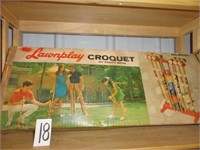 Lawn games-Croquet & Bocce