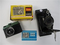 Lot (2) Vintage Cameras - Eastman - Kodak