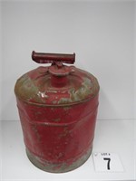 OLD GAS CAN - 5 GALLON