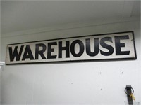 Wooden Painted Warehouse Sign