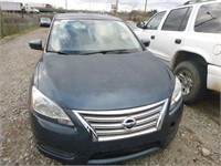 2013 NISSAN SENTRA REBUILT TITLE