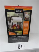 OVERSIZED BARBECUE CADDY - NEW IN BOX